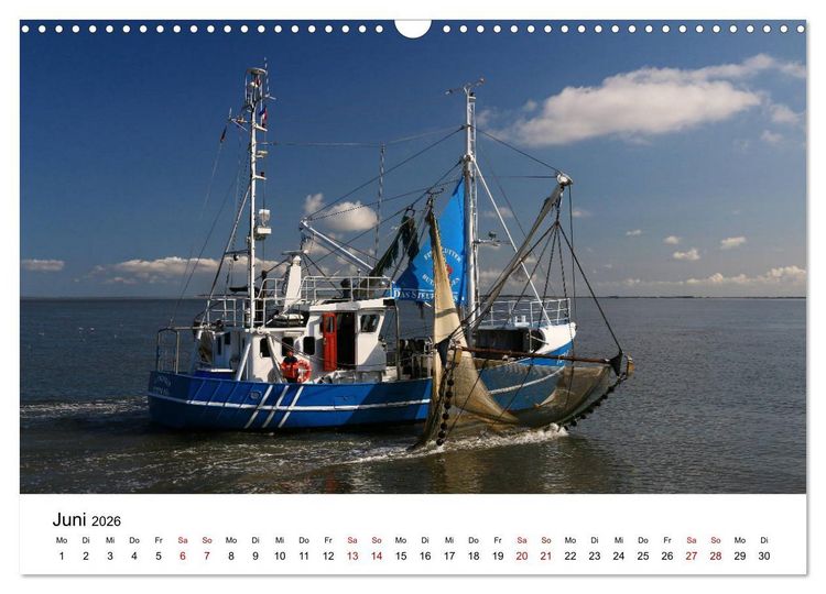 Produktbild: Insel Amrum - Ein Juwel unterm norddeutschen Himmel (Wandkalender 2026 DIN A3 quer), CALVENDO Monatskalender