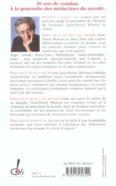 Produktbild: Parce que je ne veux pas mourir