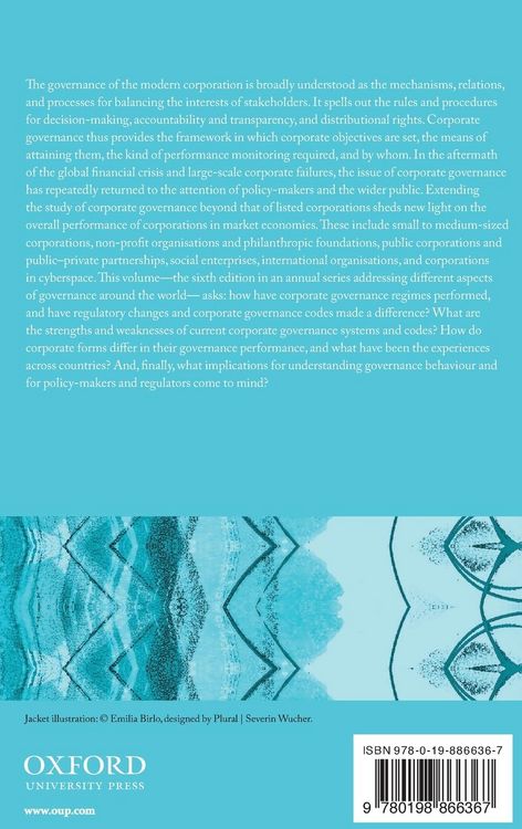 Produktbild: Advances in Corp Governance Hgr C