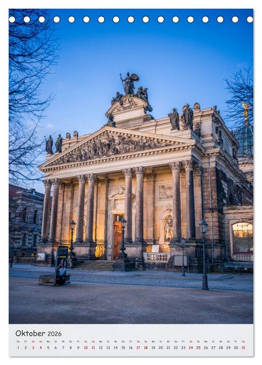 Produktbild: Dresden - Bilder aus Elbflorenz (Tischkalender 2026 DIN A5 hoch), CALVENDO Monatskalender