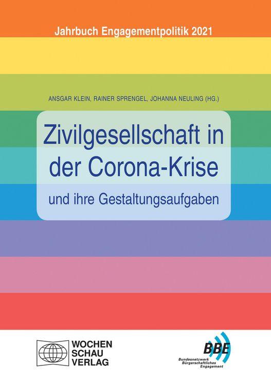Produktbild: Zivilgesellschaft in der Corona-Krise und ihre Gestaltungsaufgaben