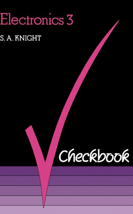 Produktbild: Electronics 3 Checkbook