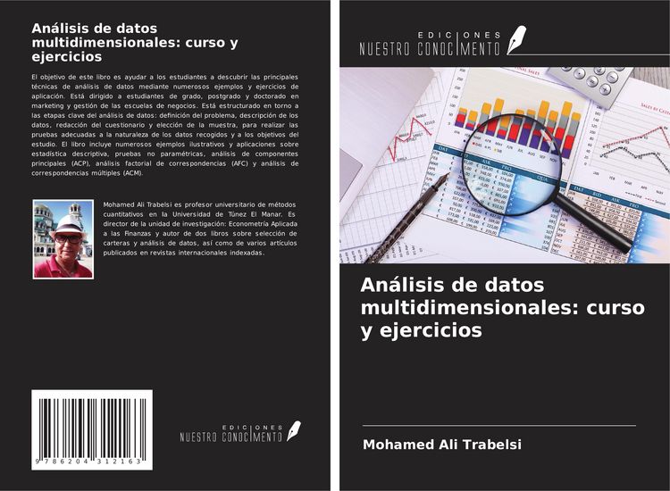 Produktbild: An&aacute;lisis de datos multidimensionales: curso y ejercicios