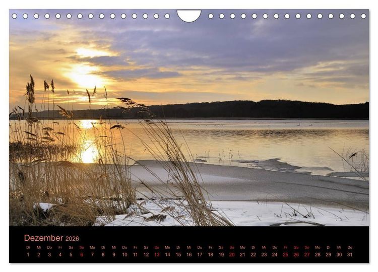 Produktbild: Sonnenuntergang (Wandkalender 2026 DIN A4 quer), CALVENDO Monatskalender