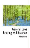 Produktbild: General Laws Relating to Education