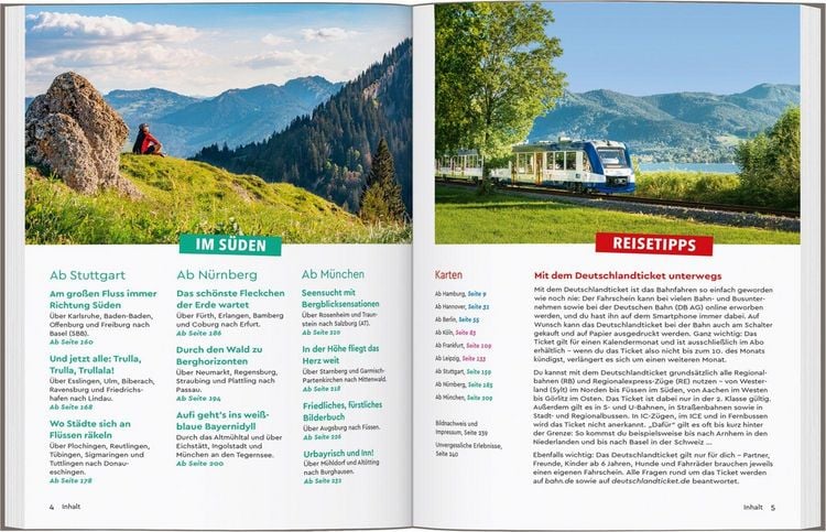 Produktbild: MARCO POLO Unterwegs mit dem Deutschlandticket