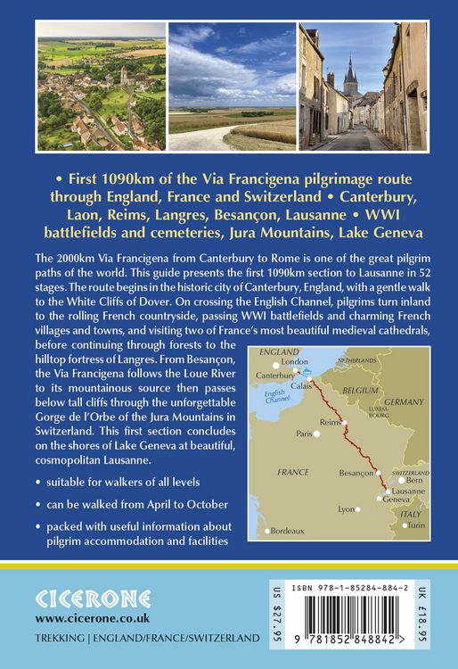 Produktbild: Walking the Via Francigena Pilgrim Route - Part 1