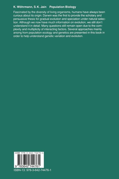 Produktbild: Population Biology