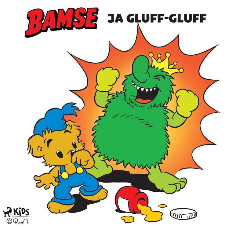 Produktbild: Bamse ja Gluff-Gluff