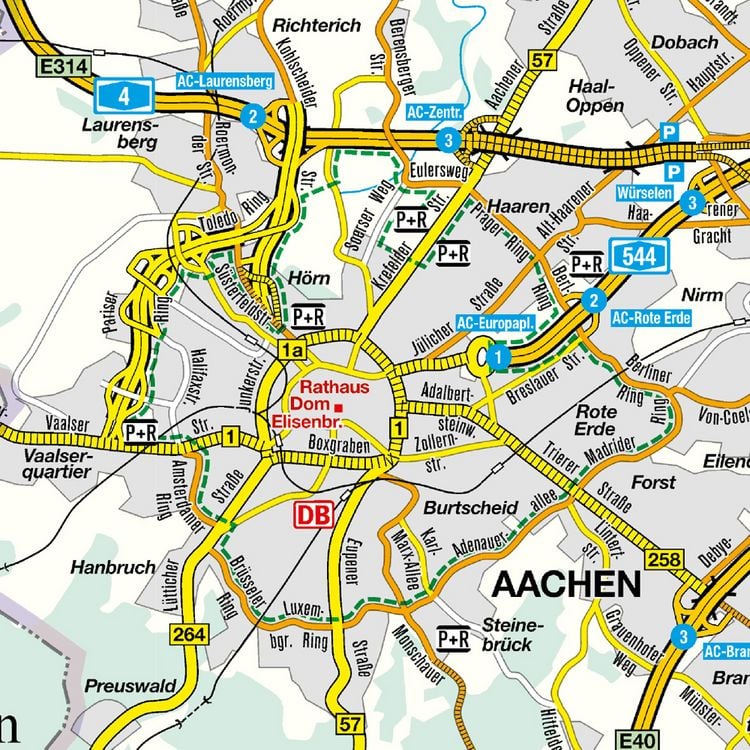 Produktbild: Falk Cityplan Aachen 1:15.000