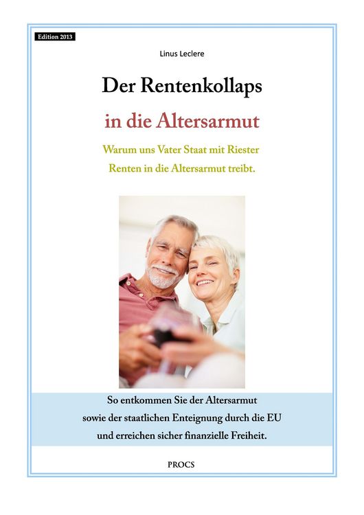 Produktbild: Der Rentenkollaps in die Altersarmut