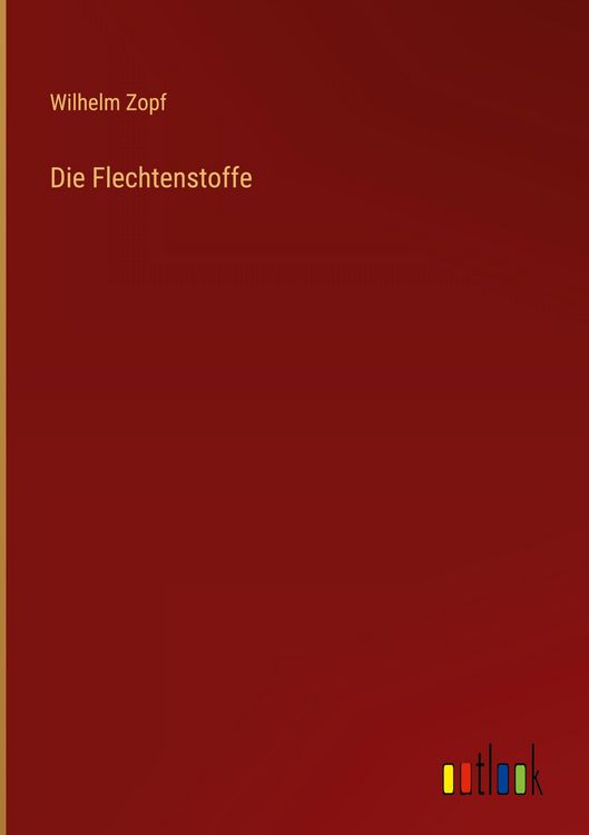 Produktbild: Die Flechtenstoffe
