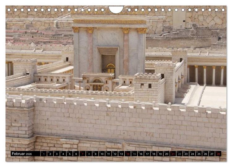 Produktbild: Jerusalem - die Goldene Stadt (Wandkalender 2026 DIN A4 quer), CALVENDO Monatskalender