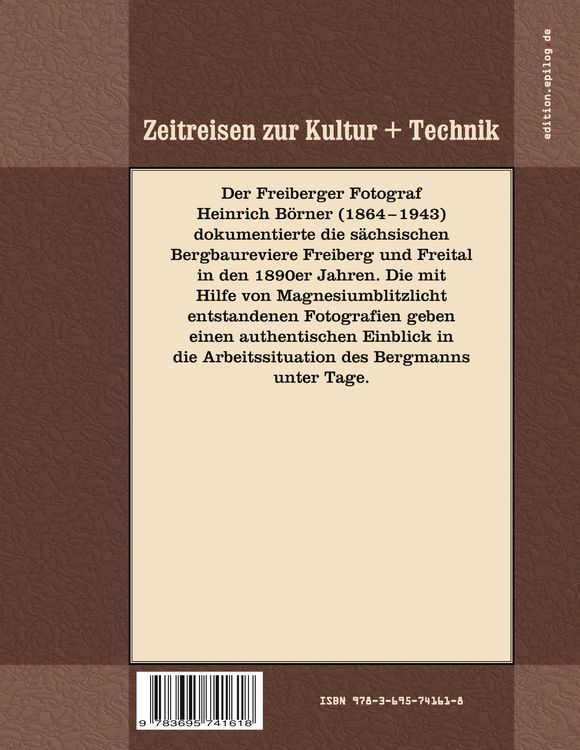 Produktbild: Der Bergmann in seinem Beruf