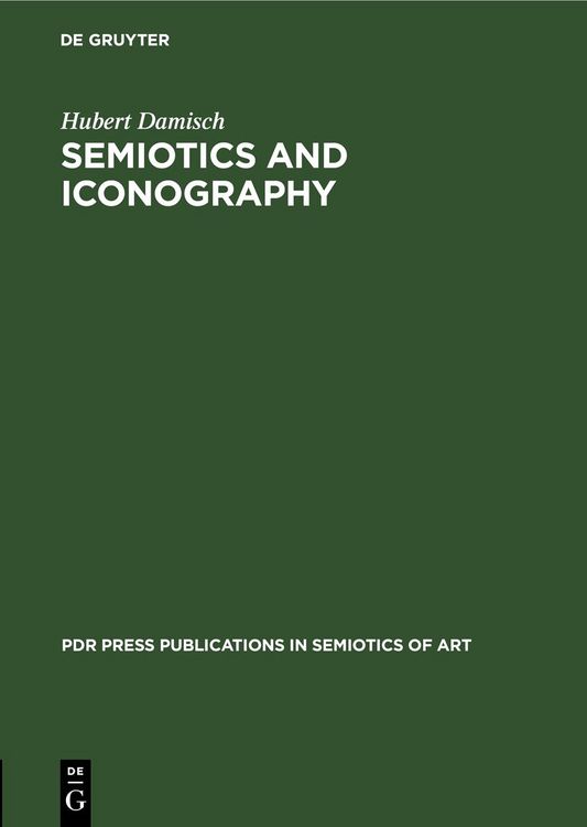 Produktbild: Semiotics and Iconography