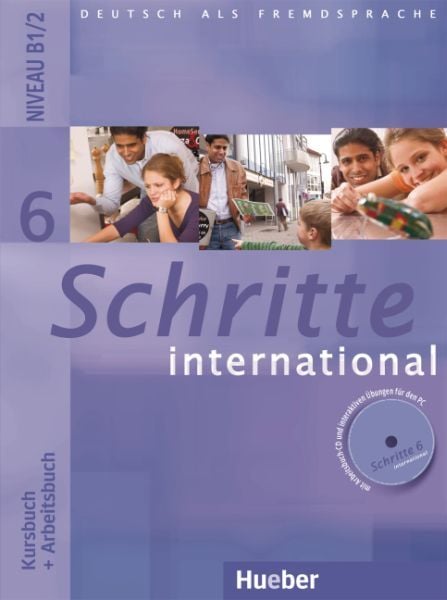 Produktbild: Schritte international 6. Kursbuch + Arbeitsbuch mit Audio-CD zum Arbeitsbuch und interaktiven Übungen