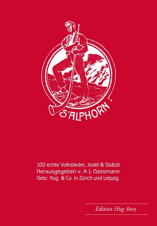 Produktbild: Alphorn op. 18 - 100 echte Volkslieder,