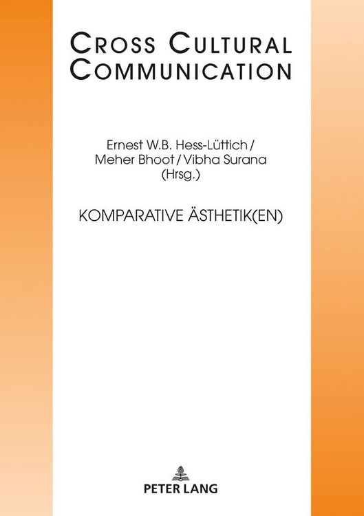 Produktbild: Komparative &Auml;sthetik(en)