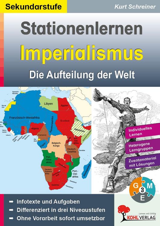 Produktbild: Stationenlernen Imperialismus - Die Aufteilung der Welt