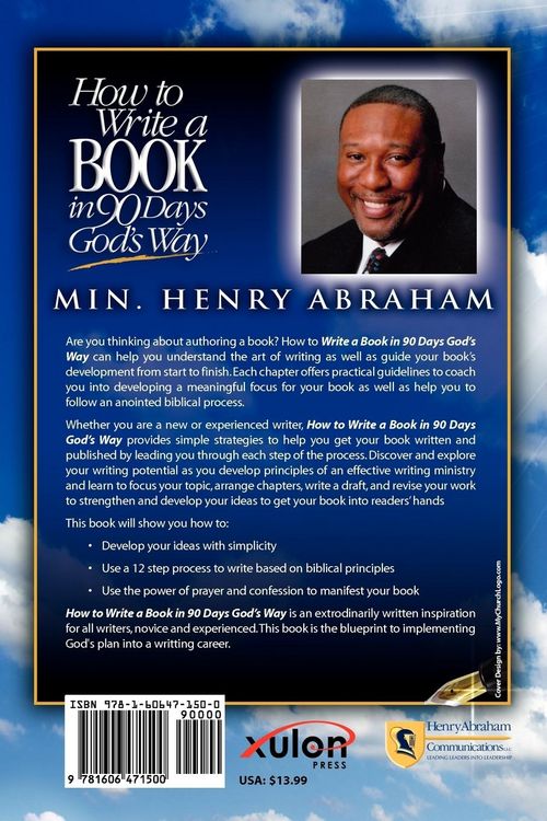 Produktbild: How to Write a Book in 90 Days God's Way