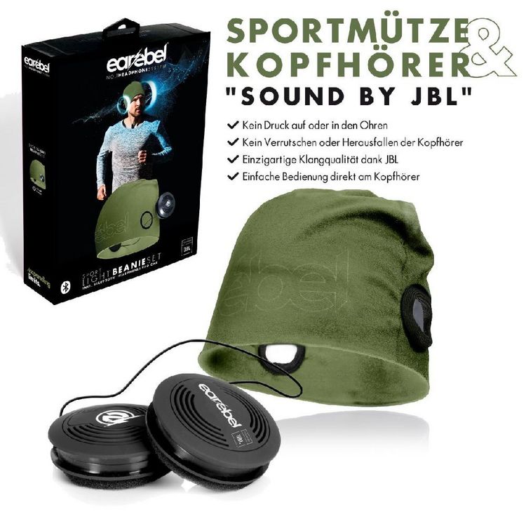 Produktbild: Sport Light Beanie Set Gr&uuml;n Onesize