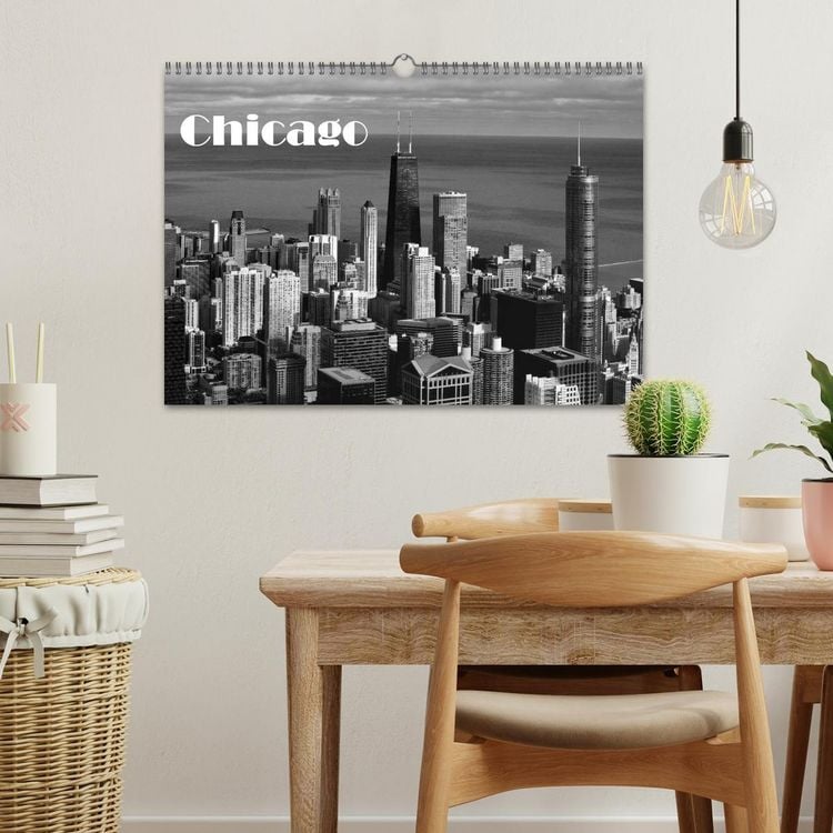 Produktbild: Chicago 2026 (Wandkalender 2026 DIN A3 quer), CALVENDO Monatskalender