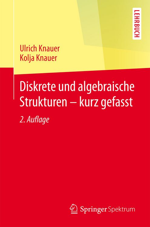 Produktbild: Diskrete und algebraische Strukturen - kurz gefasst