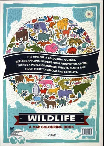 Produktbild: Hughes, N: Wildlife: A Map Colouring Book