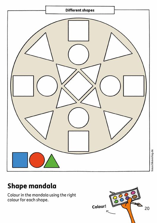 Produktbild: Kindergarten Activity Book from age 4 years - Spot the difference - for kids, boy and girl