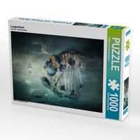 CALVENDO Puzzle Fischerboote in Cassis 1000 Teile Puzzle quer | Lege-Größe cm Foto-Puzzle für glückliche Stunden