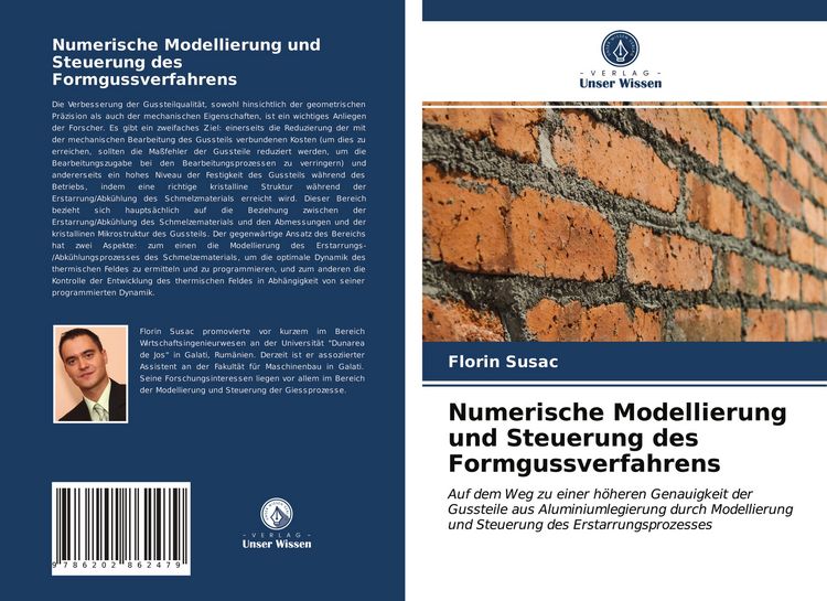 Produktbild: Numerische Modellierung und Steuerung des Formgussverfahrens