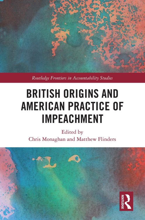 Produktbild: British Origins and American Practice of Impeachment