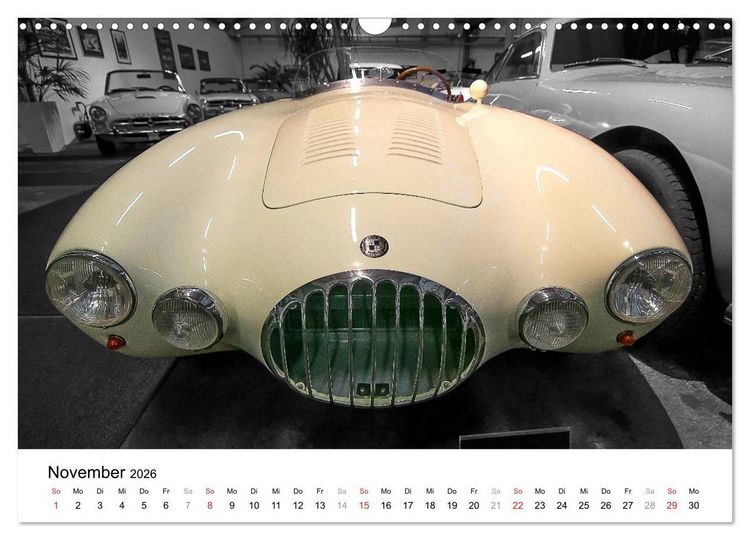 Produktbild: Classic Dream Cars (Wandkalender 2026 DIN A3 quer), CALVENDO Monatskalender