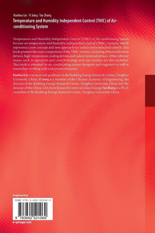 Produktbild: Temperature and Humidity Independent Control (THIC) of Air-conditioning System
