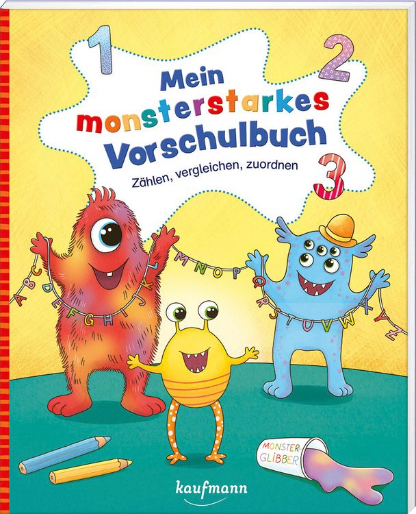 Produktbild: Mein monsterstarkes Vorschulbuch