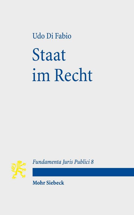 Produktbild: Staat im Recht