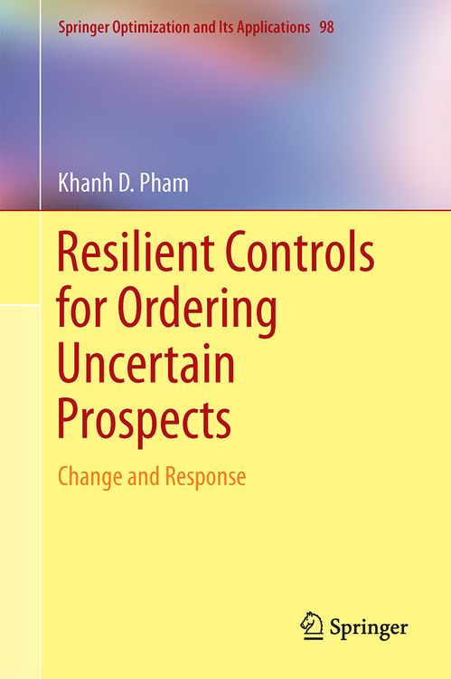 Produktbild: Resilient Controls for Ordering Uncertain Prospects
