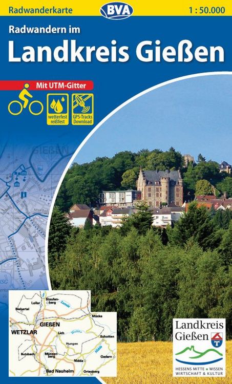 Produktbild: Radwandern im Landkreis Gie&szlig;en