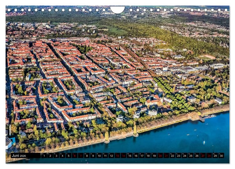 Produktbild: Hannover - Luftige Einblicke (Wandkalender 2026 DIN A4 quer), CALVENDO Monatskalender