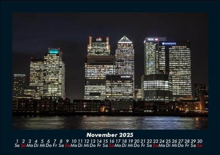 Produktbild: London - Impressionen 2025 Fotokalender DIN A5