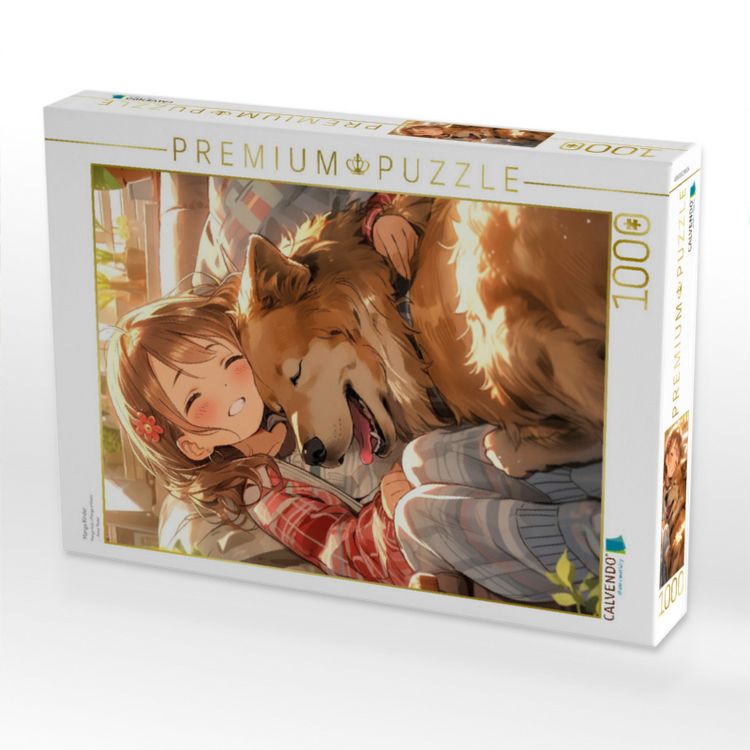 Produktbild: CALVENDO Puzzle Manga Kinder | 1000 Teile Lege-Gr&ouml;&szlig;e 64x48cm Foto-Puzzle f&uuml;r gl&uuml;ckliche Stunden