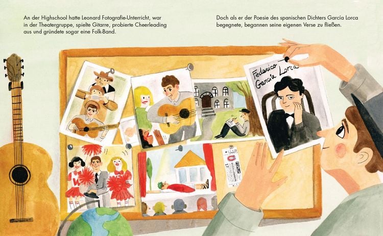 Produktbild: Leonard Cohen &ndash; Little People, BIG DREAMS (Deutsche Ausgabe)