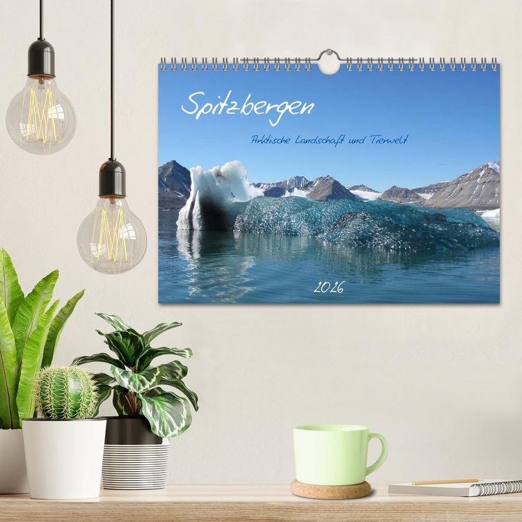 Produktbild: Spitzbergen (Wandkalender 2026 DIN A4 quer), CALVENDO Monatskalender