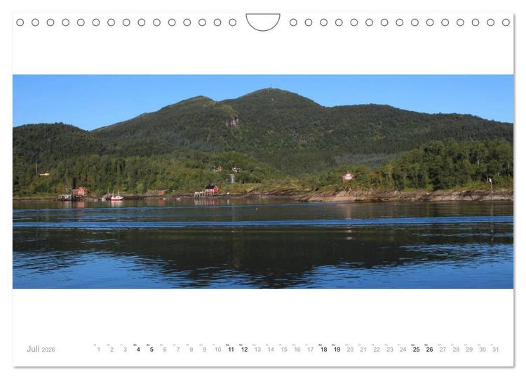 Produktbild: Panoramen der norwegischen K&uuml;ste (Wandkalender 2026 DIN A4 quer), CALVENDO Monatskalender