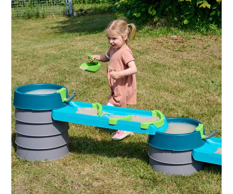 Produktbild: AquaPlay 1581 - Mudway Flow Matschbahn, L:230cm, Wasserbahn+Sandspielsystem
