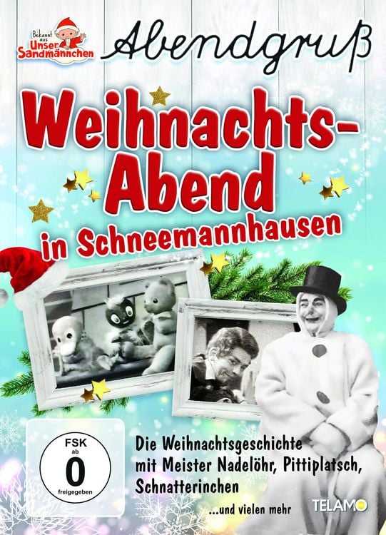 Produktbild: Unser Sandmännchen - Abendgruß - Weihnachts-Abend in Schneemannhausen