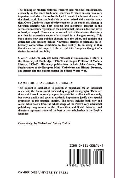 Produktbild: From Bossuet to Newman