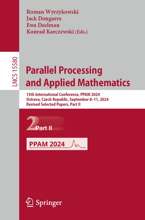 Produktbild: Parallel Processing and Applied Mathematics
