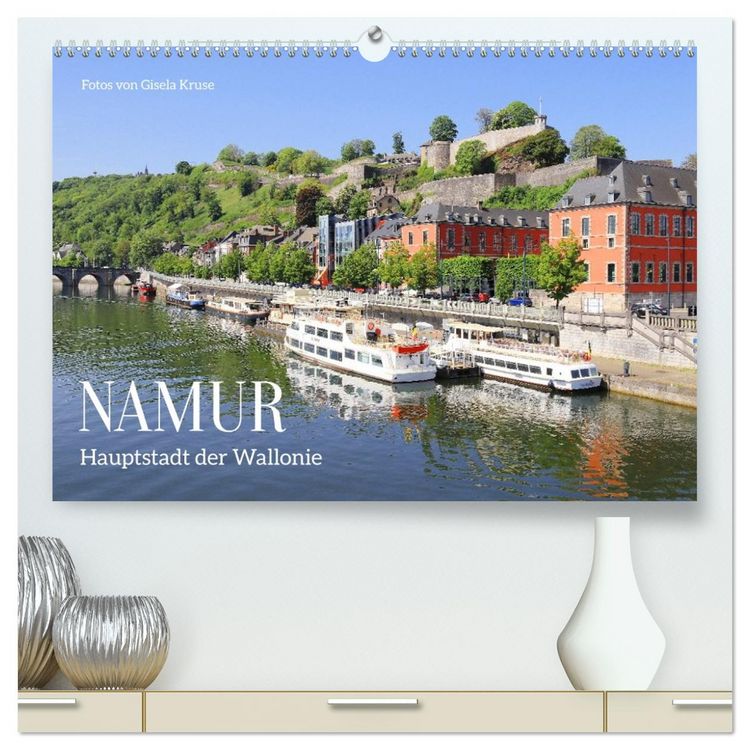 Produktbild: Namur - Hauptstadt der Wallonie (hochwertiger Premium Wandkalender 2026 DIN A2 quer), Kunstdruck in Hochglanz