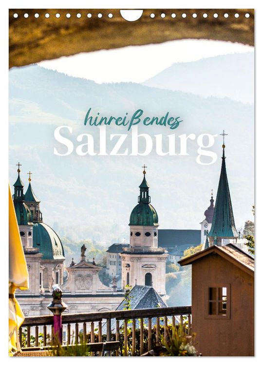 Produktbild: Hinrei&szlig;endes Salzburg (Wandkalender 2026 DIN A4 hoch), CALVENDO Monatskalender